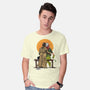 Mutants Gazing At The Moon-mens basic tee-zascanauta