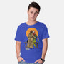 Mutants Gazing At The Moon-mens basic tee-zascanauta