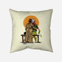 Mutants Gazing At The Moon-none removable cover throw pillow-zascanauta