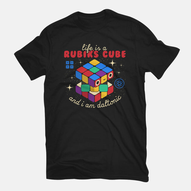 Rubik's Life-unisex basic tee-Unfortunately Cool