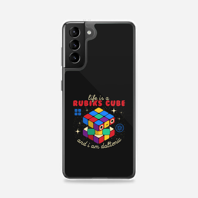 Rubik's Life-samsung snap phone case-Unfortunately Cool