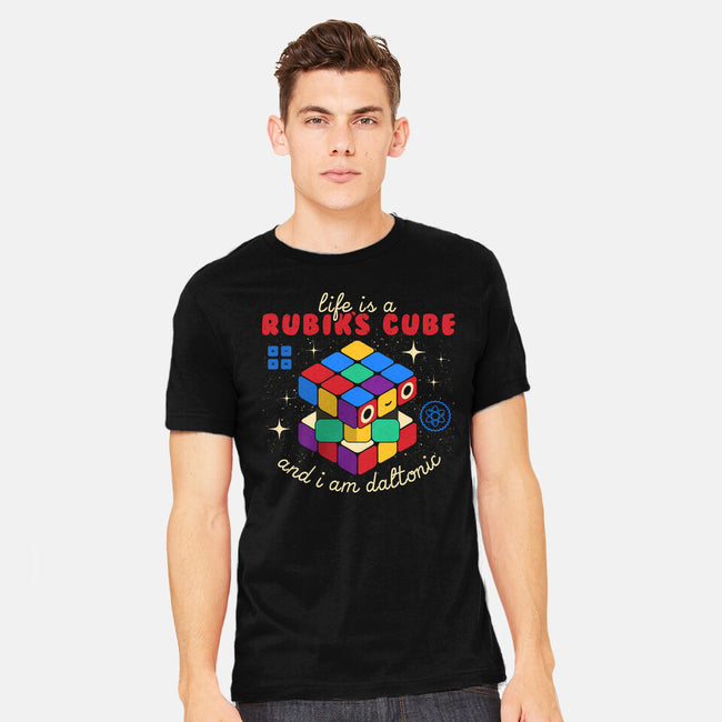 Rubik's Life-mens heavyweight tee-Unfortunately Cool