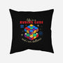 Rubik's Life-none removable cover w insert throw pillow-Unfortunately Cool