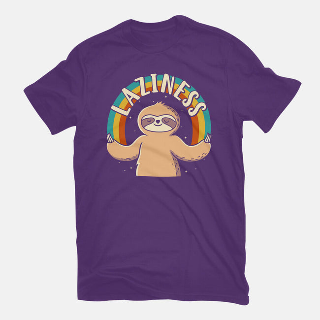 In Laziness We Trust-mens basic tee-Barbadifuoco