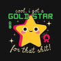 Golden Star-womens racerback tank-Unfortunately Cool