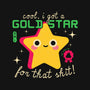 Golden Star-unisex basic tee-Unfortunately Cool