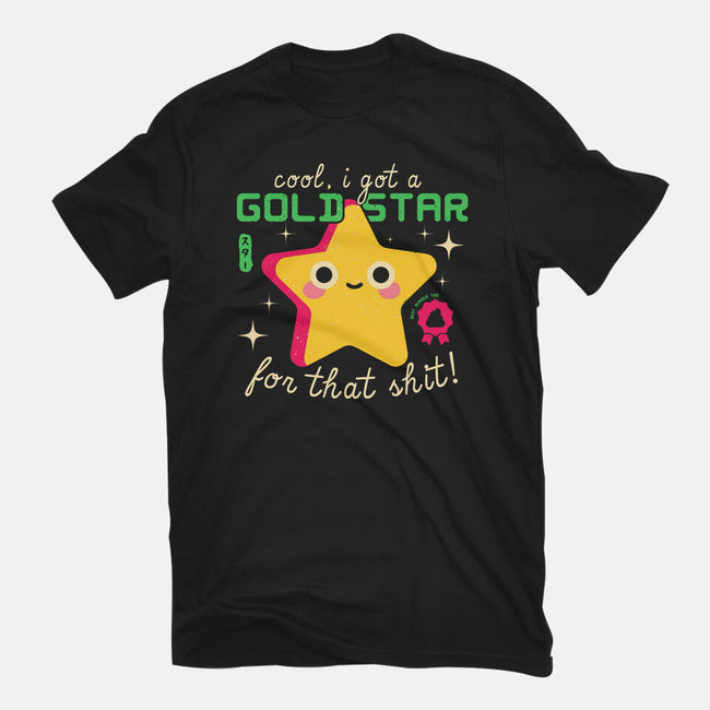 Golden Star-mens basic tee-Unfortunately Cool