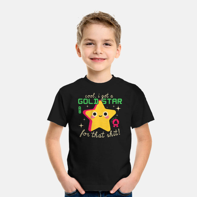 Golden Star-youth basic tee-Unfortunately Cool