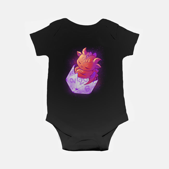 Dragon Egg-baby basic onesie-ricolaa
