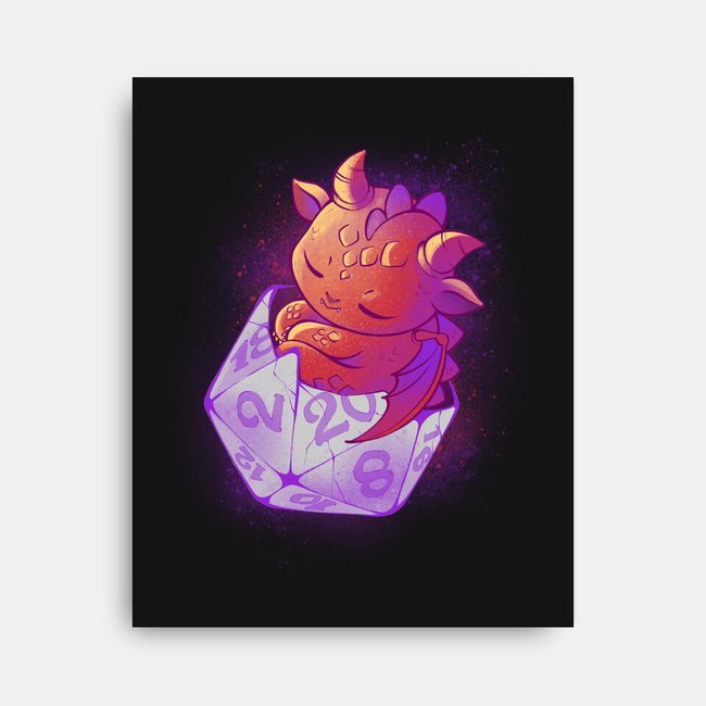 Dragon Egg-none stretched canvas-ricolaa