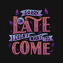 Didn't Want To Come-mens basic tee-tobefonseca