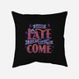 Didn't Want To Come-none removable cover w insert throw pillow-tobefonseca