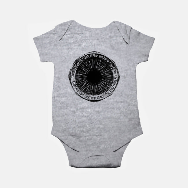 Mind Killer-baby basic onesie-PencilMonkey