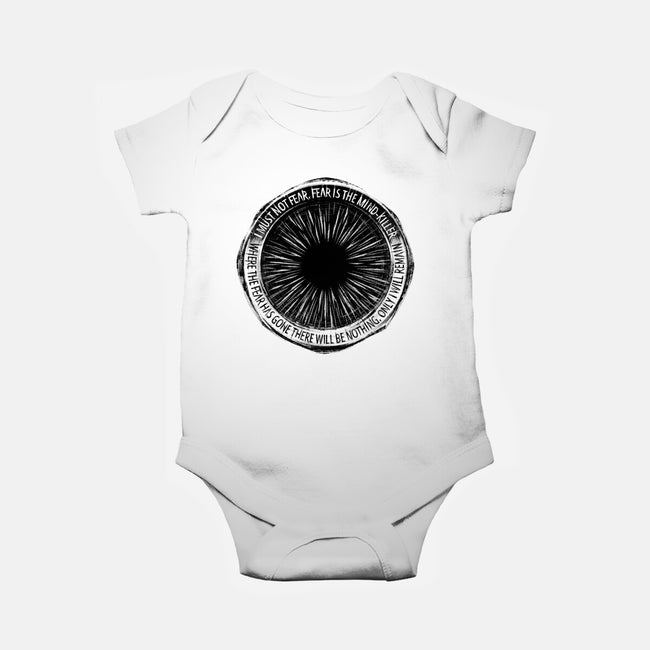 Mind Killer-baby basic onesie-PencilMonkey