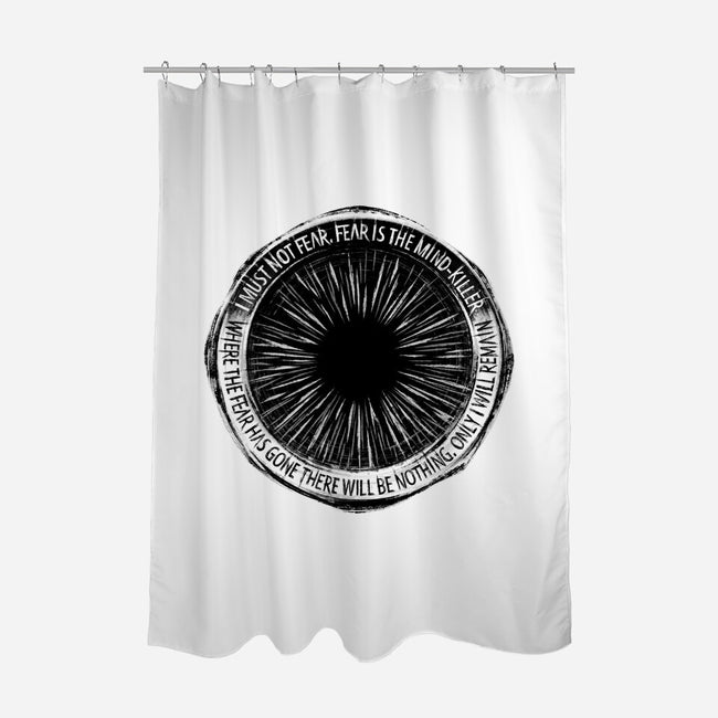 Mind Killer-none polyester shower curtain-PencilMonkey