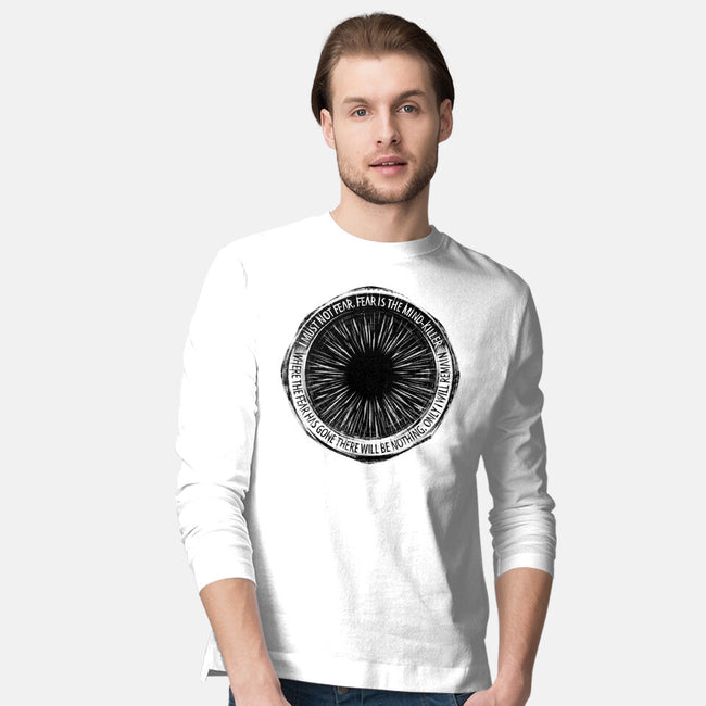Mind Killer-mens long sleeved tee-PencilMonkey