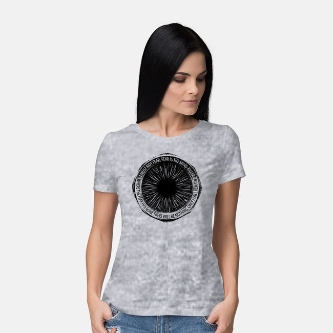 Mind Killer-womens basic tee-PencilMonkey