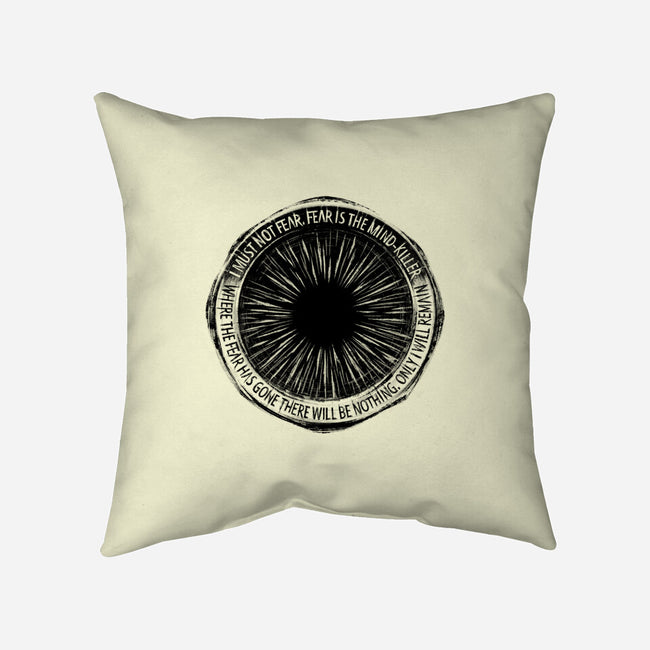 Mind Killer-none removable cover w insert throw pillow-PencilMonkey