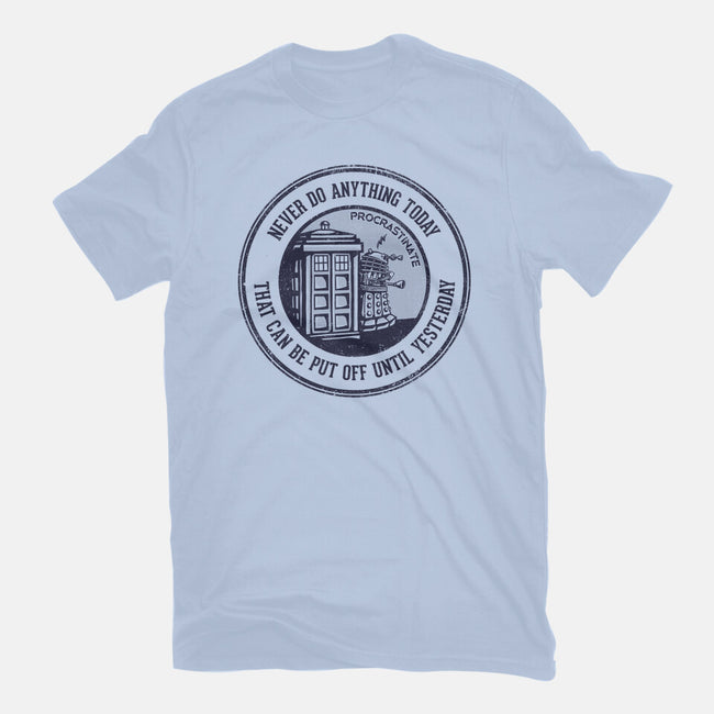 Procrastinator-womens fitted tee-kg07