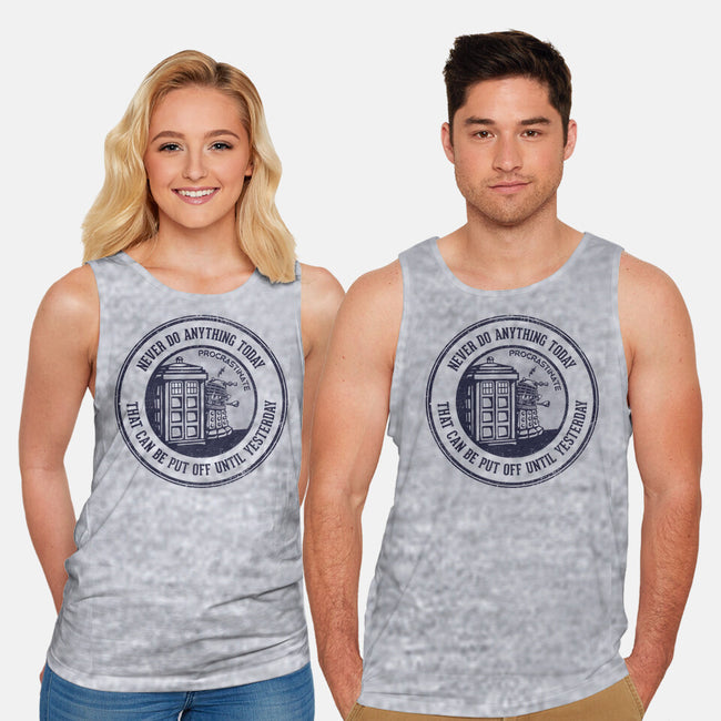 Procrastinator-unisex basic tank-kg07