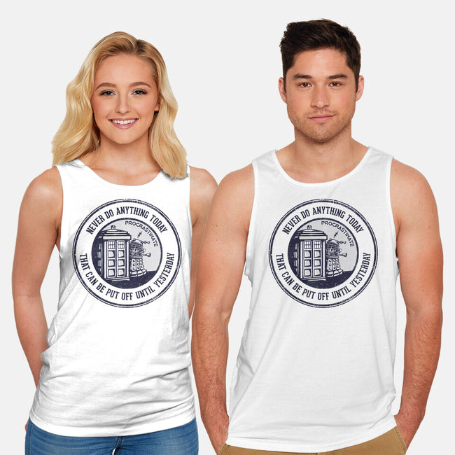 Procrastinator-unisex basic tank-kg07