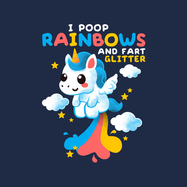Pooping Rainbows-youth pullover sweatshirt-NemiMakeit