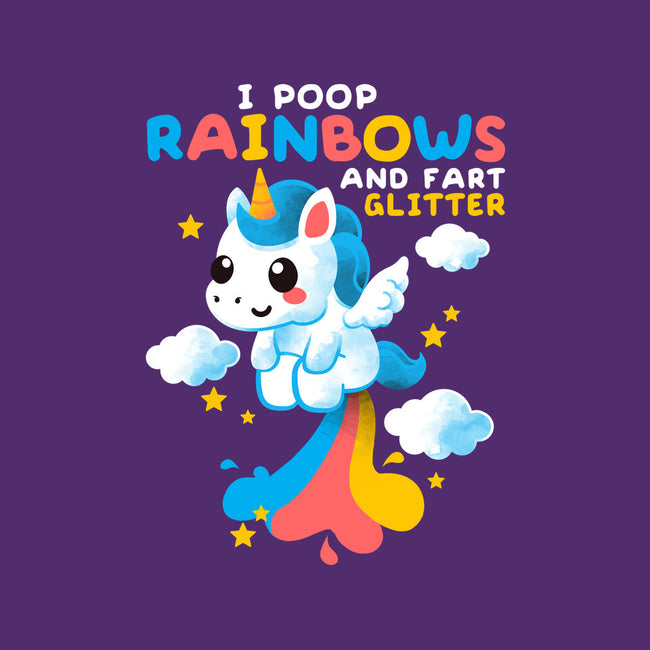 Pooping Rainbows-mens basic tee-NemiMakeit