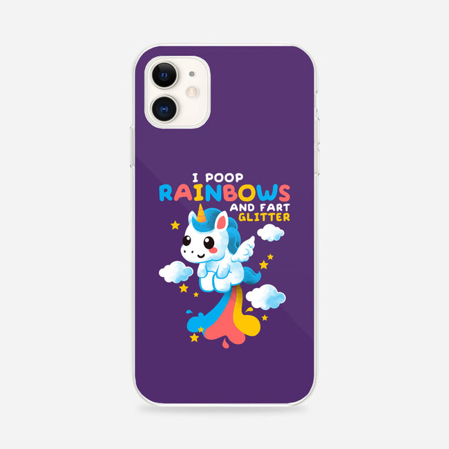 Pooping Rainbows-iphone snap phone case-NemiMakeit