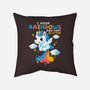 Pooping Rainbows-none removable cover throw pillow-NemiMakeit