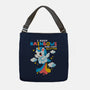 Pooping Rainbows-none adjustable tote-NemiMakeit