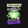 Abracadabra Frog-none polyester shower curtain-NemiMakeit