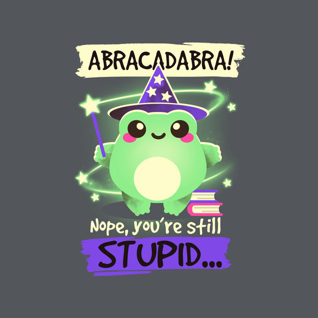 Abracadabra Frog-none fleece blanket-NemiMakeit
