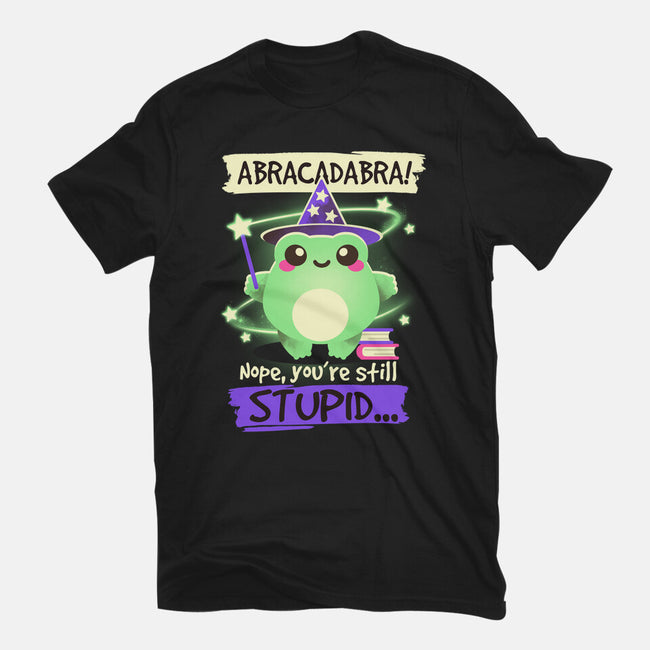 Abracadabra Frog-youth basic tee-NemiMakeit