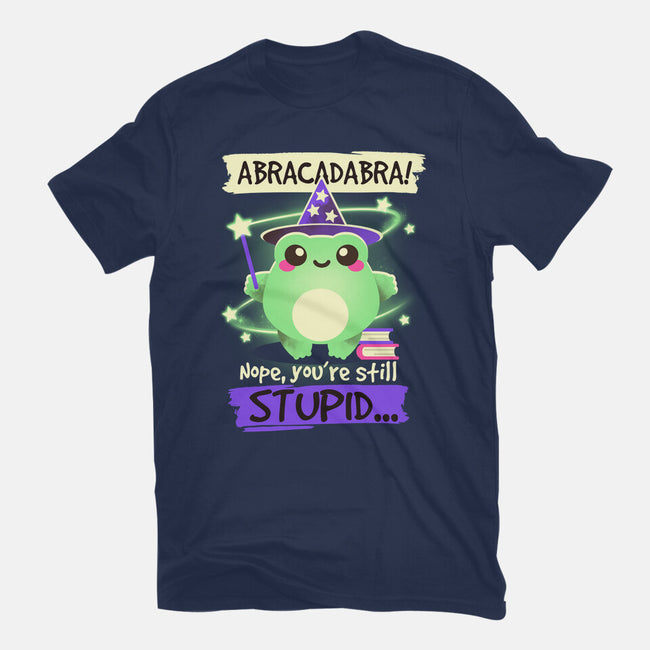 Abracadabra Frog-mens basic tee-NemiMakeit