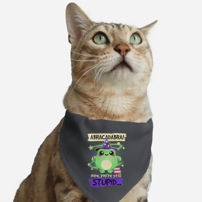 Abracadabra Frog-cat adjustable pet collar-NemiMakeit