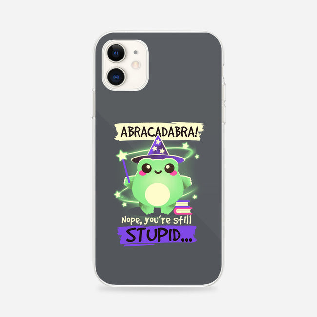 Abracadabra Frog-iphone snap phone case-NemiMakeit