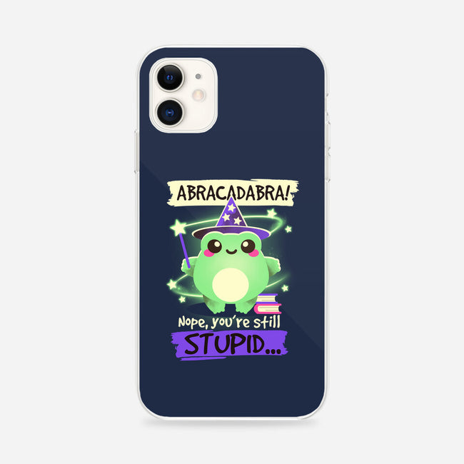 Abracadabra Frog-iphone snap phone case-NemiMakeit