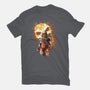 The Master Rises-womens fitted tee-zascanauta