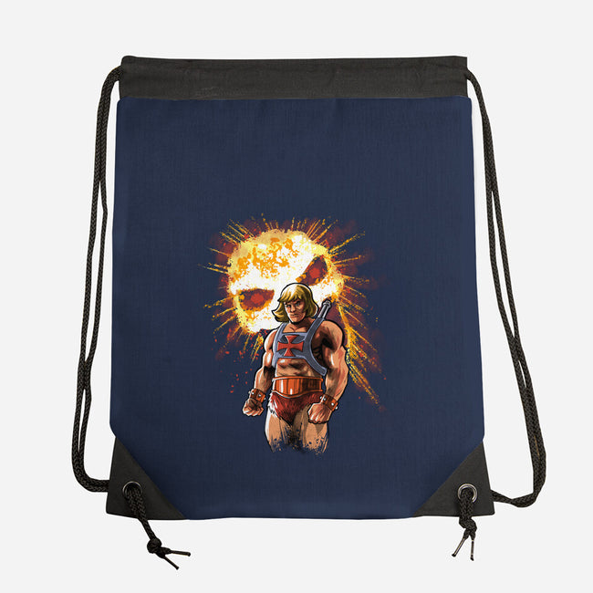 The Master Rises-none drawstring bag-zascanauta