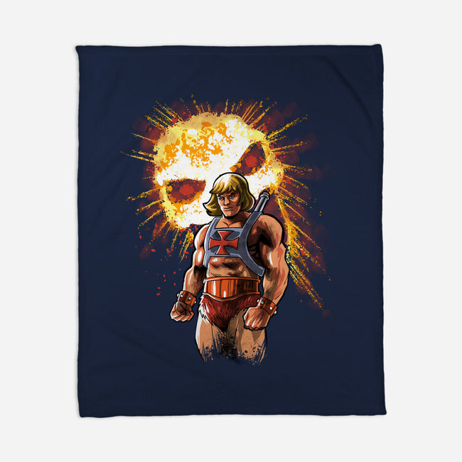 The Master Rises-none fleece blanket-zascanauta