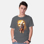 The Master Rises-mens basic tee-zascanauta