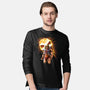 The Master Rises-mens long sleeved tee-zascanauta