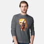 The Master Rises-mens long sleeved tee-zascanauta