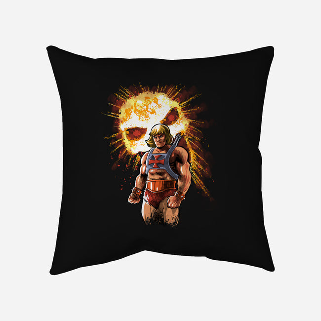 The Master Rises-none removable cover w insert throw pillow-zascanauta