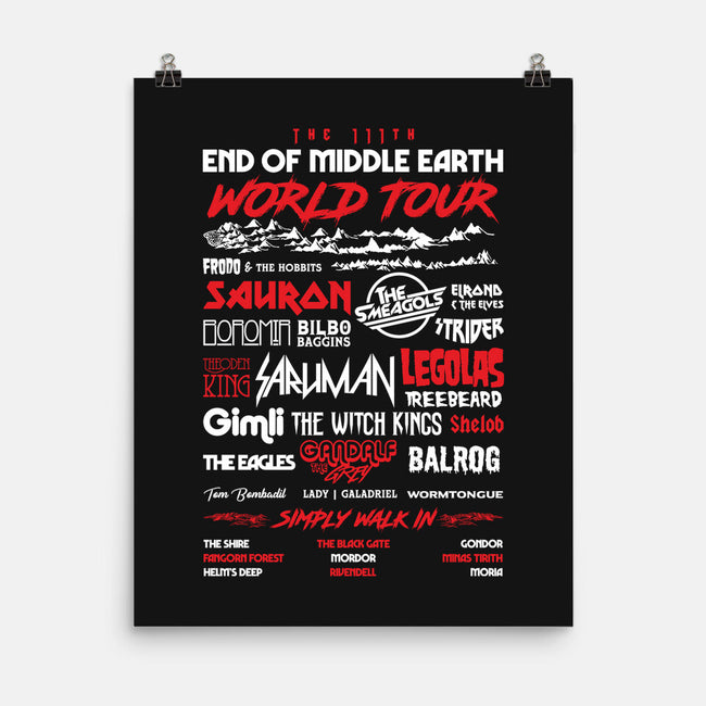 Middle Earth Fest-none matte poster-rocketman_art