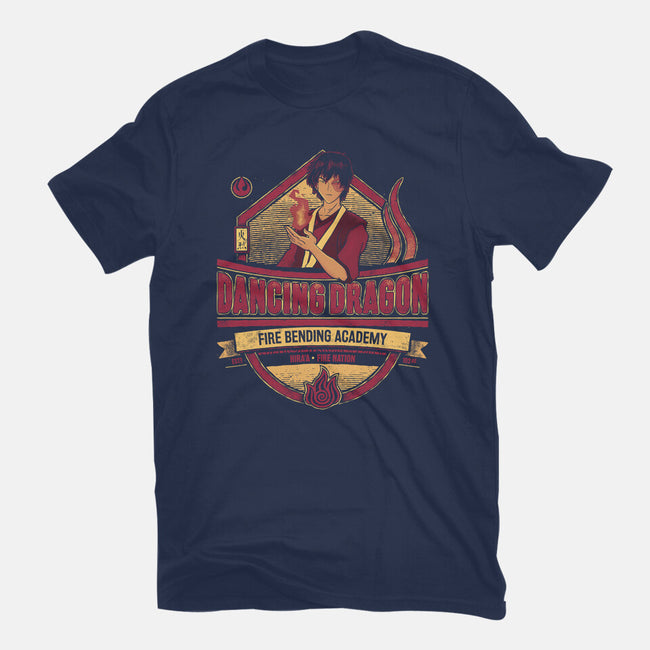 Dancing Dragon-womens fitted tee-teesgeex