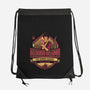 Dancing Dragon-none drawstring bag-teesgeex