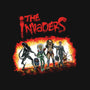 The Invaders-none polyester shower curtain-zascanauta