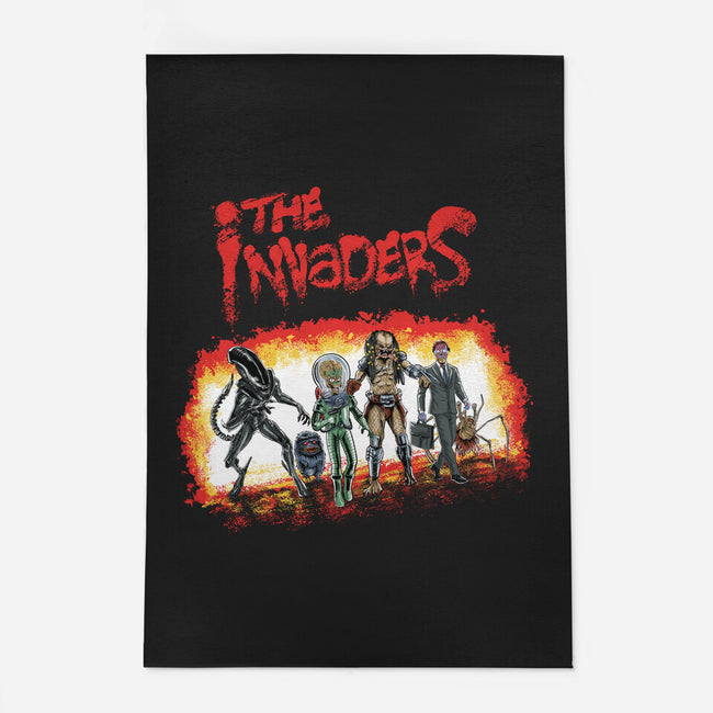 The Invaders-none outdoor rug-zascanauta