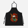Dance Of Fire God-unisex kitchen apron-constantine2454